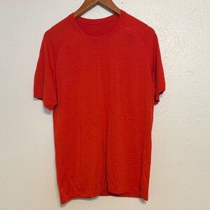 Men's Lululemon Red Jersey T-Shirt